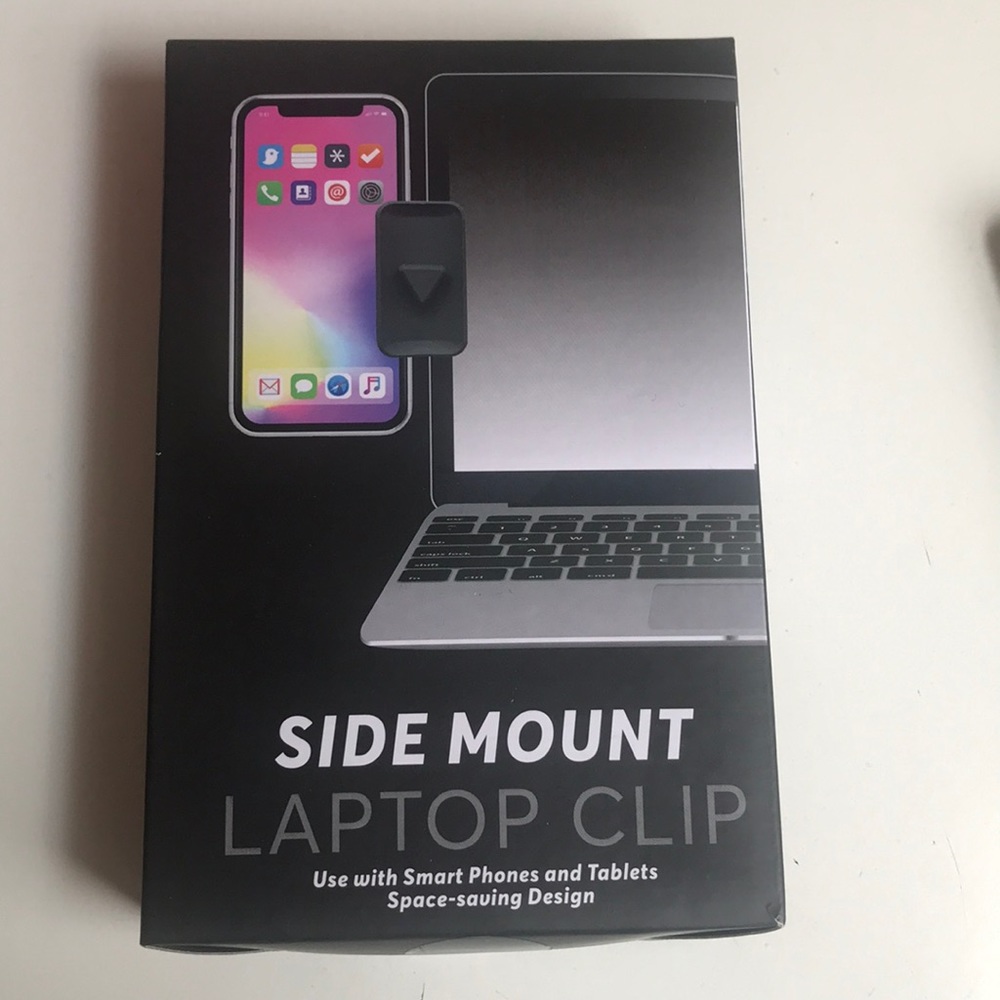 iPhone/smart phone laptop clip
